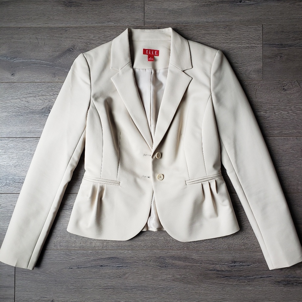 Elle Khaki/Nude Blazer